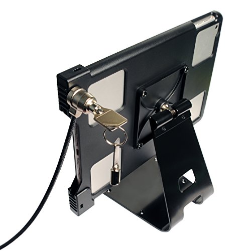 CTA PAD-ASCS Anti-Diebstahl-Sicherheitshülle mit Aufsteller für Apple iPad Air schwarz - 13