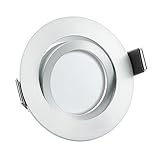 tween light led band Unsere extra flachen Bestseller-Strahler jetzt noch besser und leistungsstärker: LED-Deckenspots, sehr hochwertiges CNC-gefrästes austauschbares Aluminium Leuchtmittel, 25mm Einbautiefe: Einbauleuchte für geringe Deckenhöhe - Einbaulochdurchmesser: 68-78mm Ø