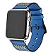 Produktbild LCLrute Kompatibel für Apple Watch Series 4, 3, 2, 1 Armband,42 / 44mm Hänge Leder Strap