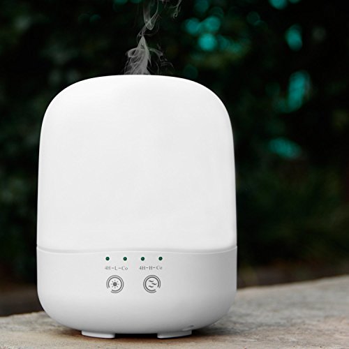 amzdeal Aroma Diffuser Ultraschall Luftbefeuchter 7 Farbwechsler Duftzerstäuber 300ml