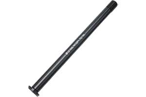 DRHOMEAM Bike Thru Axle, 12/15mm 122-181L P1.5/P1.75 Aluminum Alloy Bicycle Front Rear Fork Thru Axle Skewer, Bike Repair Replacement