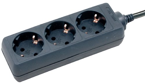 BAT 3-fach Steckdosenleiste Schwarz, 1150600015