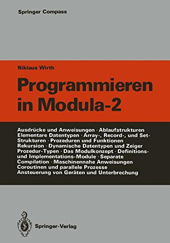 Download Programmieren in Modula-2 (Springer Compass) Download Programmieren in Modula-2 (Springer Compass)