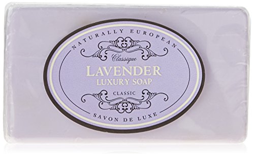 Naturally European Luxurious Natural Lavender Wrapped Soap Bar 230g