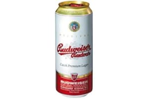Budweiser Budvar Czech Pilsner (24 x 500ml Cans)