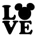 Price comparison product image I Love Mickey Mouse Disney Sticker Decal By PPM Ltd