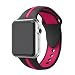 Produktbild Für Apple Watch Armband 38mm 42mm,YaYuu weich Silikon Ersatz Sport iWatch Armbändern für Apple Watch Serie 1, Serie 2,Serie 3,Sport,Edition,Hermès