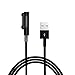Produktbild iProtect Magnet USB Ladekabel schwarz für Sony Xperia Z1 L39h, Z Ultra XL39h, Z1 Compact, Z2, Z3, Z3 Compact