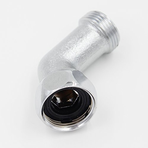 45° Winkeladapter [3/4″ IG Innengewinde – 3/4″ AG Außengewinde] Chrom/Messing - 2