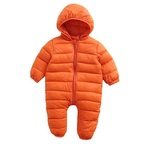 BINIDUCKLING Unisex Jumpsuit Lightweight Snowsuit Hoodie Jacket