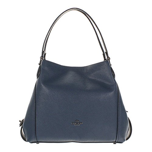 Preisvergleich Produktbild Coach Edie 31 Beuteltasche blau 33cm