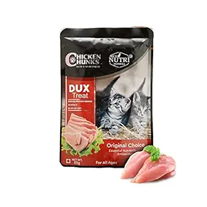 Barkbutler x DUX Chicken Gravy with Tuna Cat Food, 85 Grams (Pack of 24) | Omega 3 | Natural Ocean Protein Source | Essential Nutrients | Antioxidants | Low Fat Diet |