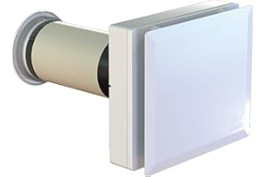VORTICE HRW30 Mono Evo HCS Ø 100 mm-Recuperatore di Calore con Telecomando,Ventilazione Meccanica Controllata con Estrattore Aria, Scambiatore Aria per Umidità,Installazione Residenziale e Commerciale