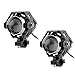 Produktbild LEMONBEST® CREE U5 LED Motorrad fahren Nebel Spot Licht Scheinwerfer Scheinwerfer für Auto Boot LKW schwarz 2 Stück