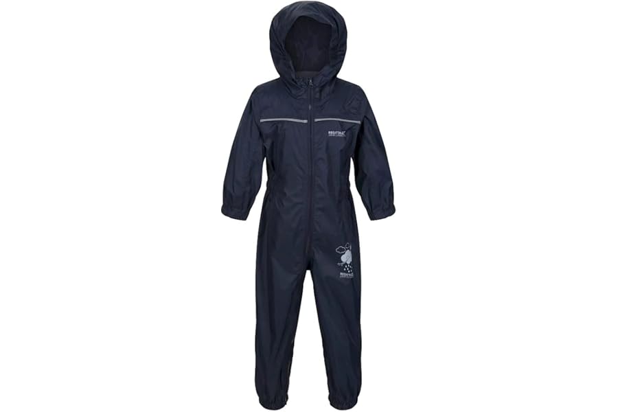 Regatta Puddle IV Kid's Waterproof Breathable All-in-one Suit