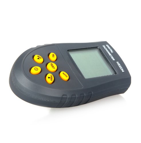 KKmoon Drehzahlmesser Digital Tachometer LCD RPM-Test Kleinmotoren Motor Speed ​​Spur Berührungslos - 2