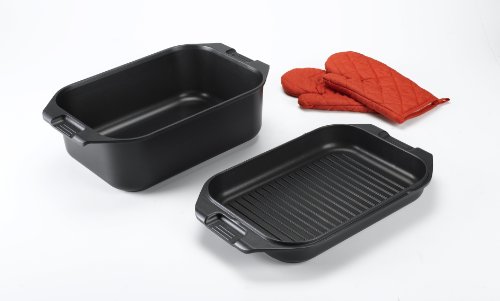 Karcher Bräter 2in1 (Aluguss, 8,7 Liter, inkl. Deckel und Topfhandschuhen) schwarz - 4