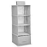 Ideal zum Verstauen von Kleidungsstücken, Handtüchern, Handschuhen, Socken usw., keine unübersichtlichen Stapel oder Wäschehaufen mehr im Schrank