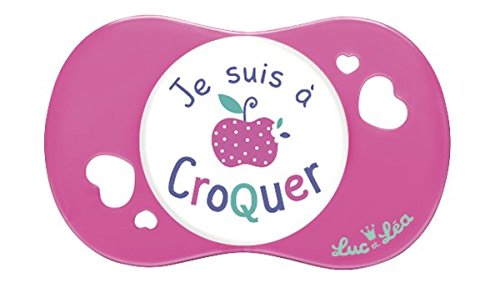 Book's Cover of Luc et Léa Sucette Silicone Symétrique  18 Mois  Modèle  Je suis à Croquer