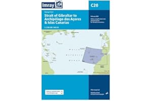 Imray Chart C20: Strait of Gibraltar to Archipélago dos Açores & Islas Canarias Passage Chart (C Charts)