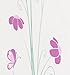 HelloHome Butterflies and Flowers Kids' Bookcase