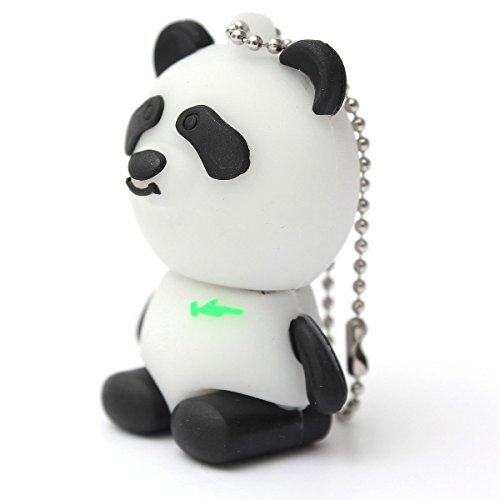 Simtyso 16GB 2.0 USB Memory Stick Speicherstick Data Speicher Lieblich Panda Cartoon Aussehen(32g,Panda) - 5