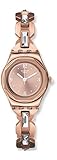 Swatch YSG136G 24mm Gold Plated Stainless Steel Case Rose Gold Gold Plated Stainless Steel Mineral Women's Watch