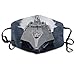 Produktbild Grey Aircraft Carrier Anti Dust Breathable Face Mouth Mask for Man Woman