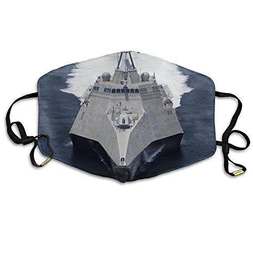 Preisvergleich Produktbild Grey Aircraft Carrier Anti Dust Breathable Face Mouth Mask for Man Woman