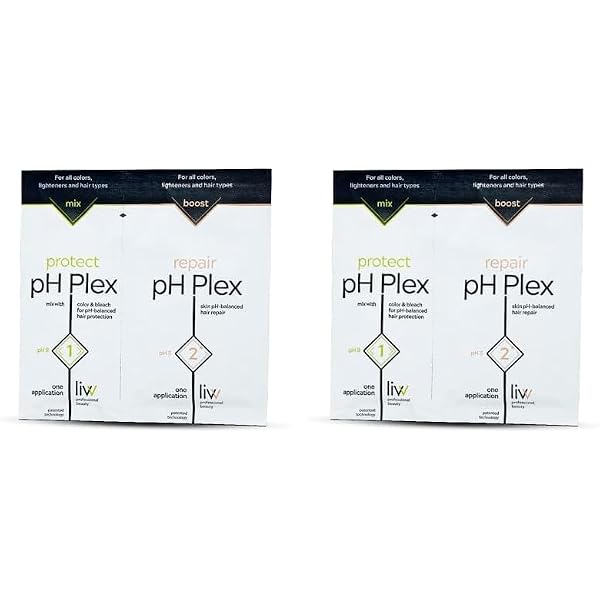 PH Plex 1 & 2 Haarpflege-Set – Schützt Beim Färben/Bleichen & Repariert Geschädigtes Haar