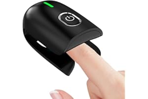 LaseLocks Nagelpilz Laser Behandlung Gerät, 905nm Infrarot Laser tötet Pilz in den Nägeln und tiefen Schichten der Haut, Wiederaufladbare tragbare Laser Therapie Gerät - Schwarz