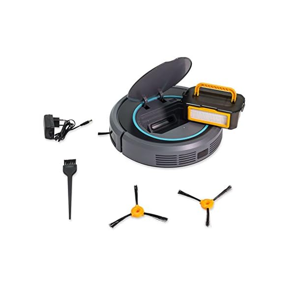 Cecotec 05028 Robot Aspirador Conga, 800 W, 0.3 litros, 64 Decibelios