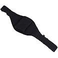MILISTEN Microphone Belt Vertical Mic Transmitter Carrier Bag Pouch for Fitness Instructors Teacher Singer Speaker Theatre Black