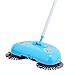 Produktbild Clode® Sweeping Roboter Hand Push Broom Kehrmaschine Lazy Haushalt Reinigung Roboter Sweeper 360 Rotary Kehrmaschine (A)