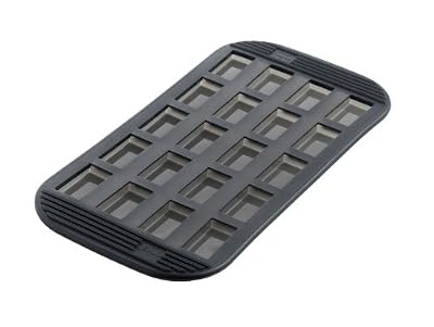 Mastrad F42314 Moule 20 Mini Financiers Silicone Premium
