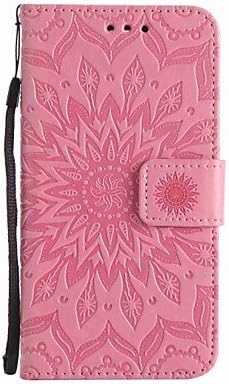 Beautiful Cases , Covers, For LG K7 K4 Sunflowers Embossed PU Phone Case for V10 Xpower NEXUS 5X ( Color : Rose Gold , Compatible Models : LG K7 )