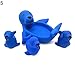 Produktbild MAJGLGE Lovely Kids 1 Mother 3 Babies Squeeze Squeak Swimming Play Animals Bath Toys - 5#