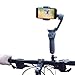 Produktbild Fahrrad Halter für Halterung Fahrrad Stoßdämpfend Stabilisator Klemmhalter für DJI OSMO Mobile 3, JSxhisxnuid (Schwarz)