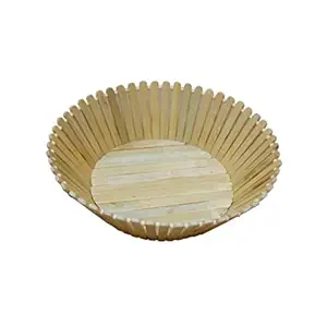 Onlineshoppee Wooden Fruit and Flower Basket Without Handle