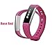 Produktbild Armband Smart Band Fitness Tracker Herzfrequenz Schrittzähler M1 Smart Watch mit Sleep Monitor Sport tragbar-für iOS Android Handy, Pink M1