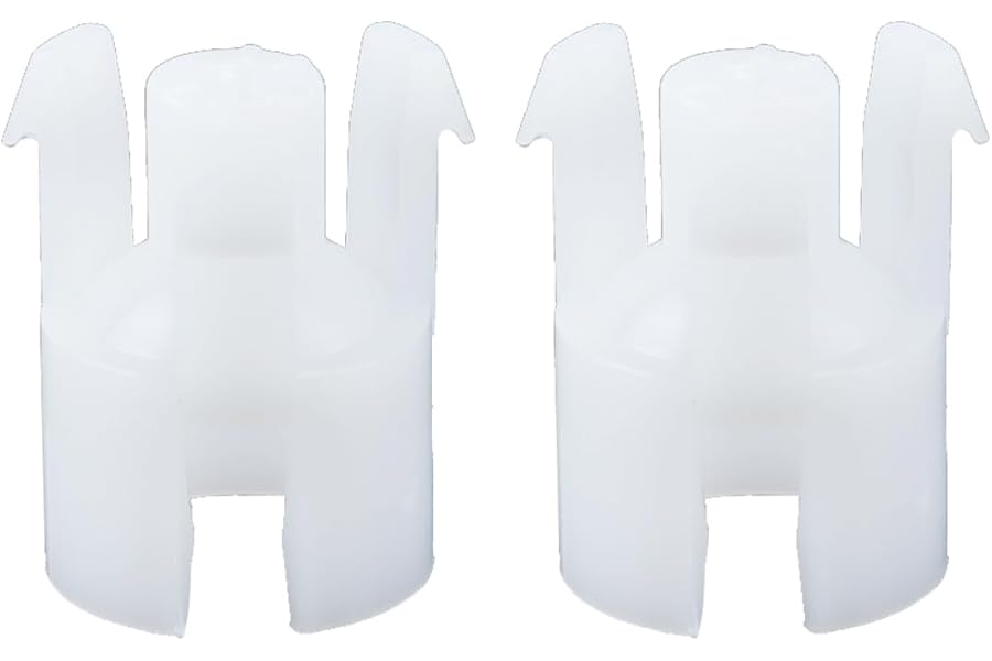 Orivin 2 Pcs Clutch Master Cylinder Clip White 9676534480 for C3 C4 301 208 307​