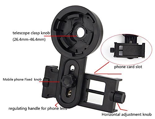 Book's Cover ofJOYOOO Smartphone Adaptateur universel support trépied  Appliquer à jumellesmicroscopemonoculaireSamsungmicroscopeliPhone MotoSony Xperia Z etc