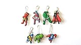 AVIRGO 7 pcs Zipper Pull Charms for Jacket Backpack Bag Pendant Set # 12-2