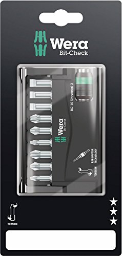 Wera Bit-Sortiment, Bit-Check 10 Universal 3 SB, 10-teilig, 05073410001 - 3