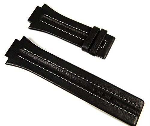 Festina Ersatzband Uhrenarmband Leder Band 18mm schwarz/weiss F16184/8 F16184/ Festina Ersatzband Uhrenarmband Leder Band 18mm schwarz/weiss F16184/8 F16184/