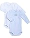 Produktbild Petit Bateau Bodies Doppelpack Langarm hellblau-74 - Babymode : Baby-Jungen