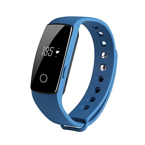 COOSA Ersatzarmband Bluetooth Smart Herzfrequenz Armband Ersatz-Zubeh?r Multifarbe Sport Armband Ersatzb?nder 15.2-21cm Wasserdicht Ersatz Armband f¨¹r ID107 ¡­ - 3