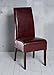 Produktbild Esszimmerstuhl Hera bordeaux rot Vintage Lederstuhl Polsterstuhl Echtlederstuhl