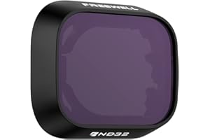Freewell Filtre d'objectif d'appareil Photo ND32 à densité Neutre Compatible avec Mini 3 Pro/Mini 3