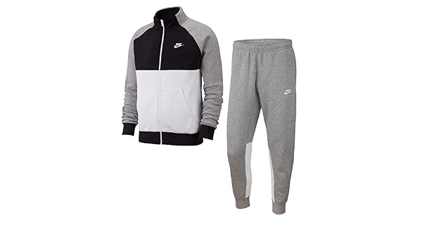 Nike Sportswear Fleece Tuta Grigia da Uomo BV3017-063 : Amazon.it:  Abbigliamento